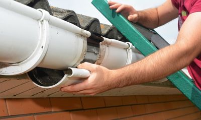 gutter cleaners Somerset fixing broken gutter guards